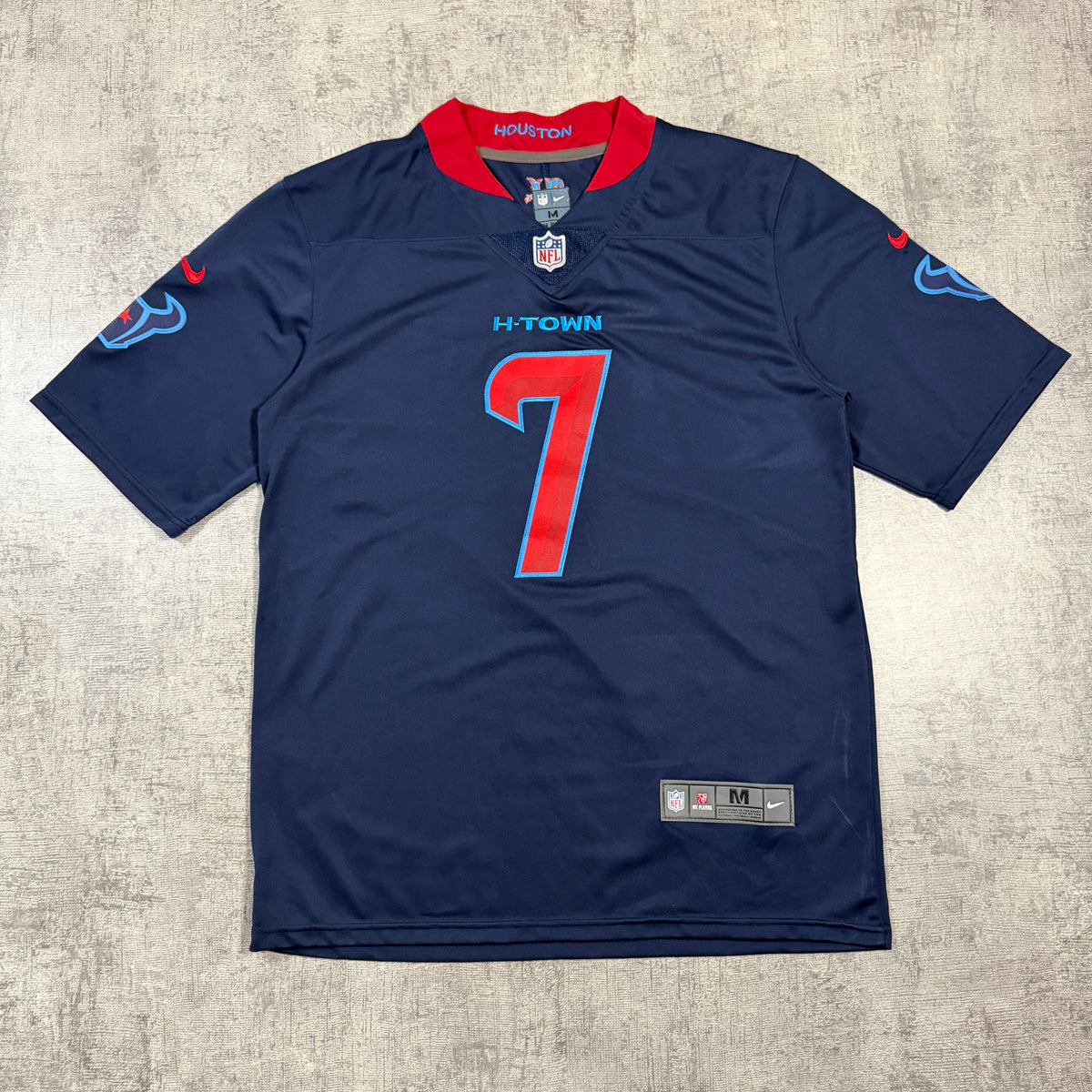 Houston Texans NFL Jersey Navy Size M Mens Stroud #7            -I5