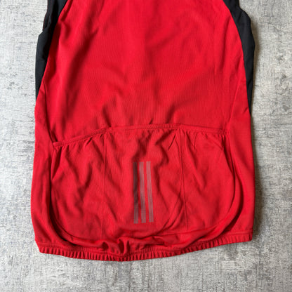 Adidas Y2K Womens Red Zip Up Tank Top Size XS Womens             -H62