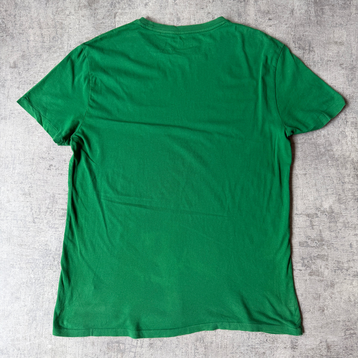 Polo Ralph Lauren Green T Shirt Size L Mens Short Sleeve Y2K            -A19