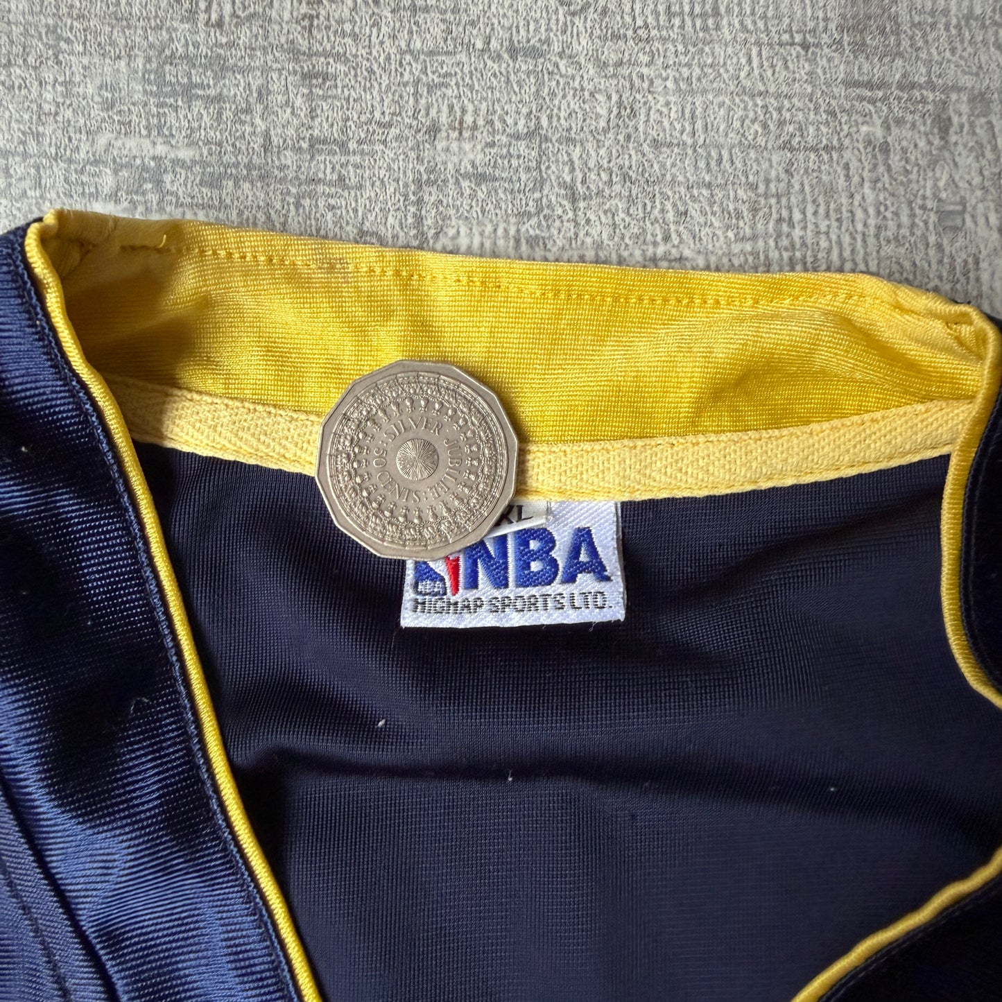 Vintage Shaq Team USA NBA Jersey Size XL Mens Navy          -G18