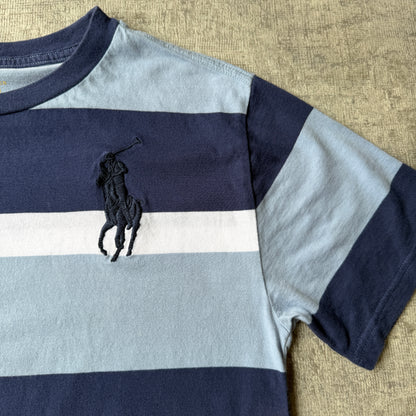 Polo Ralph Lauren Womens Striped T-Shirt Size 14Y Fits S Womens             -A57