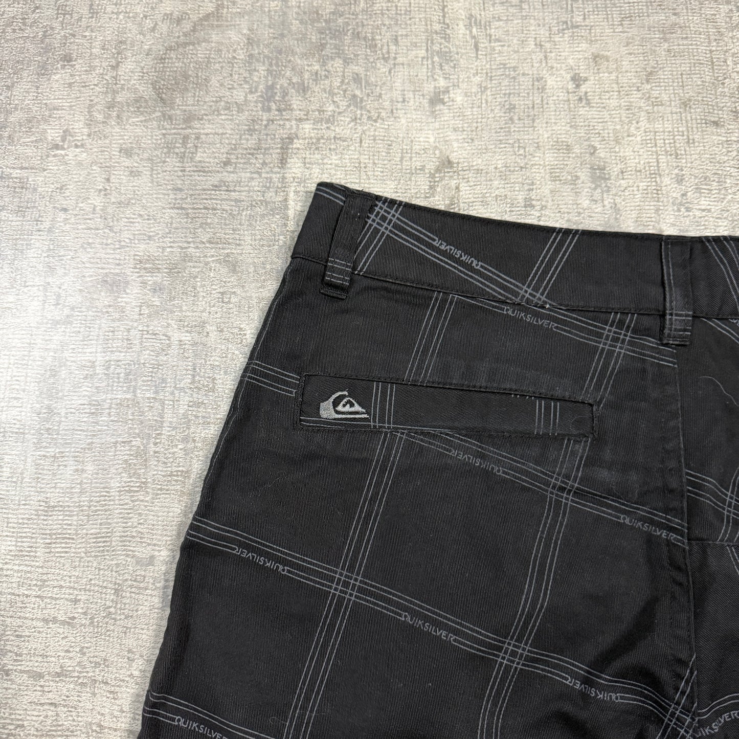 Quiksilver Y2K Checkered Cargo Pants Size 12Y Fits XS Womens         -I18