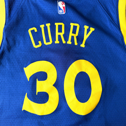 Golden State Warriors Stephen Curry NBA Jersey Size L Youth Fits S Womens           -C19