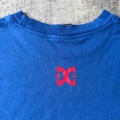 Oxide Y2K BMX Blue Graphic T-Shirt Size L Mens Vintage Tee            -C25