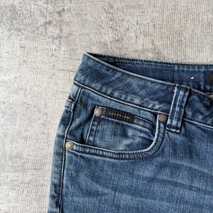Calvin Klein Womens Low Rise Skinny Jeans Size 28 Blue Denim               -C1
