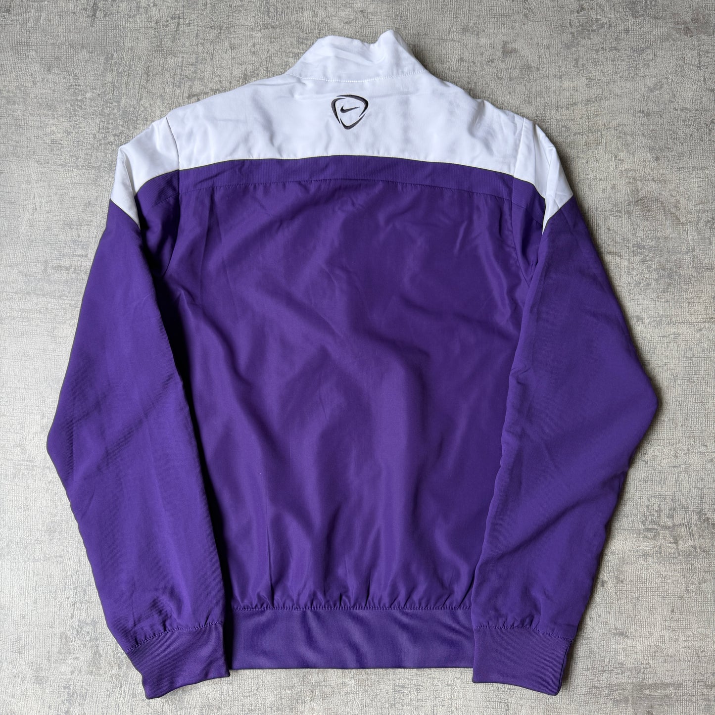 Nike Y2K Track Jacket Size S Purple White Gold Full Zip          -G24