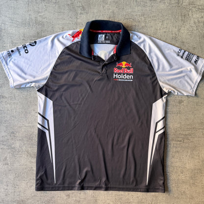 Red Bull Holden Racing Team Polo Shirt Size XL Mens Navy White                   -D61