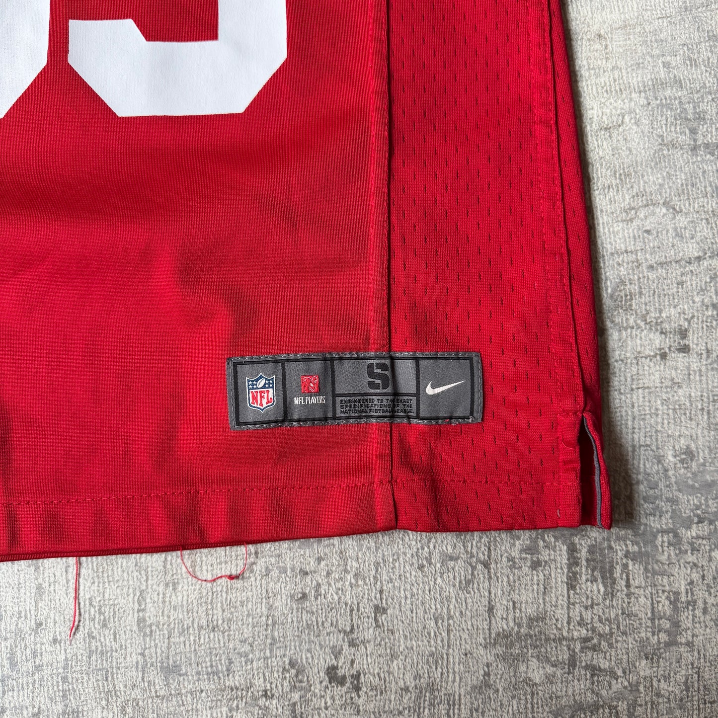 Nike San Francisco 49's NFL Jersey Size S Womens #99 Smith                -F18
