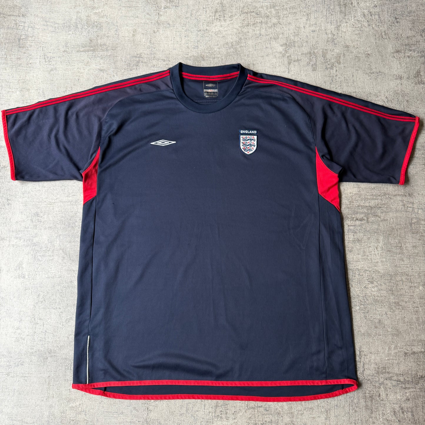 Vintage Umbro England Navy Away Football Jersey Size XXL Mens 2000s           -H7