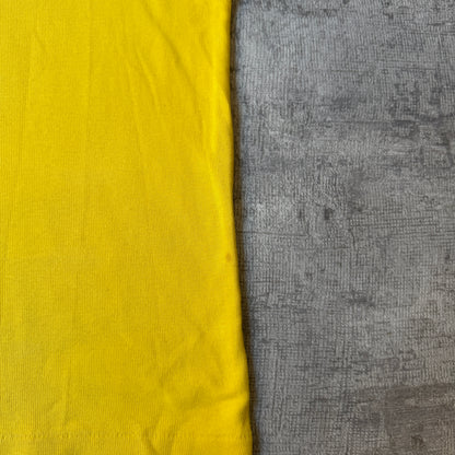 Ralph Lauren Sport Womens Y2K Yellow Top Size L V-Neck                -E60
