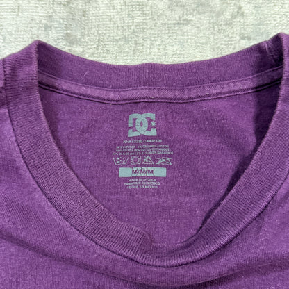 DC Skateboarding Y2K Womens Purple Graphic Tee Size M Womens
                -I40