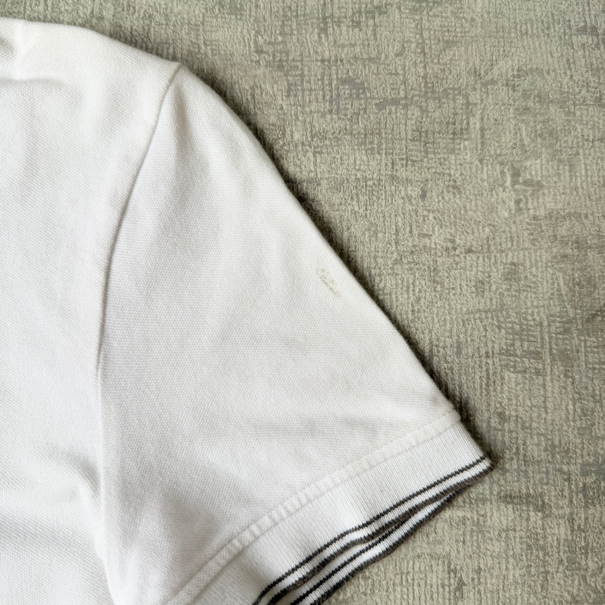 Armani Jeans Womens Y2K Polo Shirt Size M White Top                 -E58
