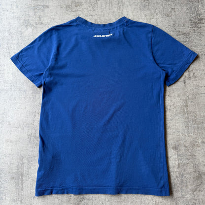 McLaren F1 Daniel Ricciardo Blue Baby Tee Fits Size XS-S Womens Top            -B28