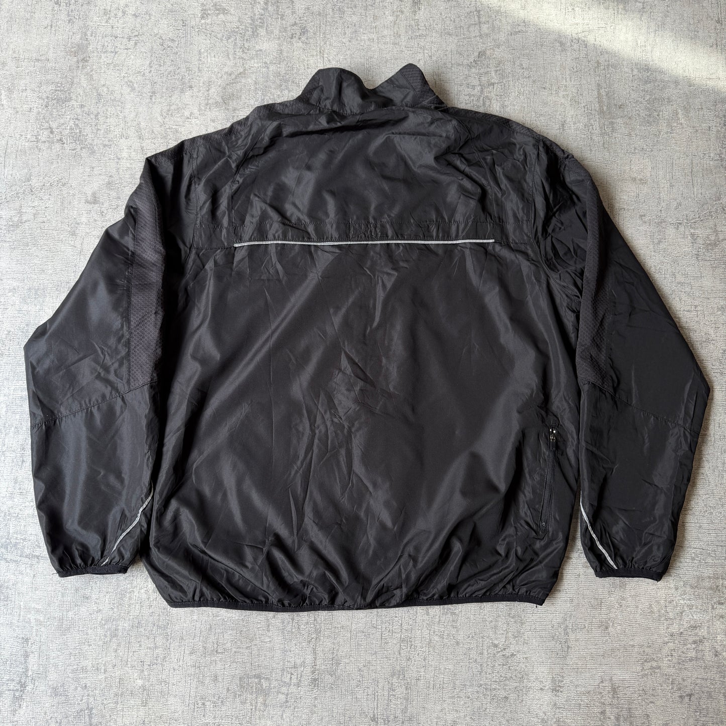 Starter Mens Black Vintage Track Jacket Size L Mens Windbreaker                 -E23