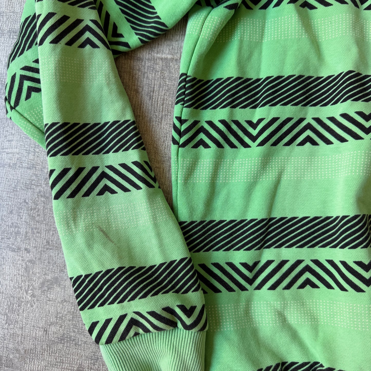 Billabong Y2K Green Graphic Zip Hoodie Size S Mens     -A8