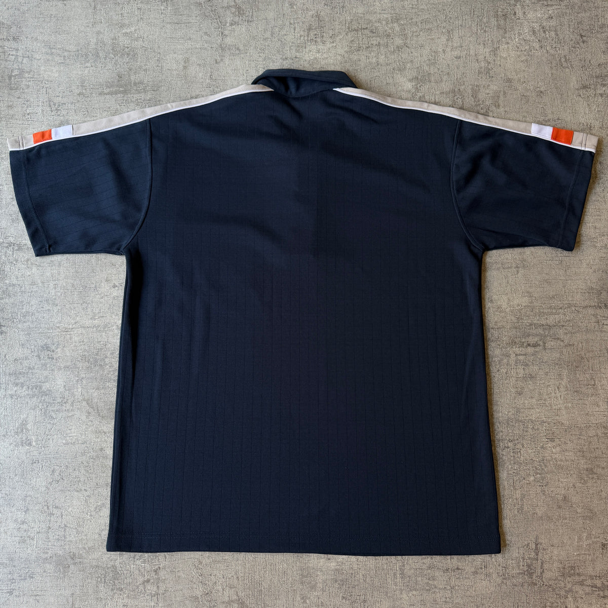 Vintage Maui & Sons Polo Shirt Size L Mens Navy/ Grey    -A1