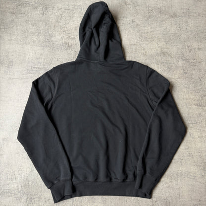 Diesel Industry Black Hoodie Size L Mens Graphic Pullover        -G28