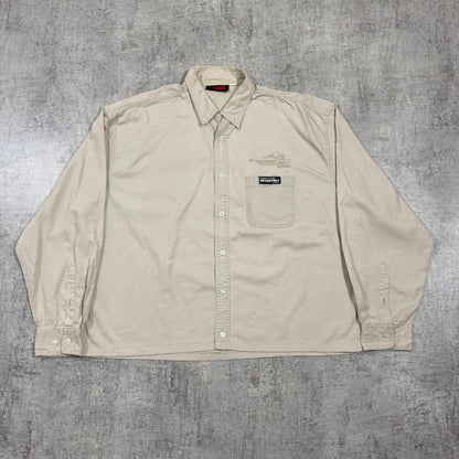 Vintage F1 2000 Grand Prix Cropped Button Up Shirt Size XL Mens            -I3