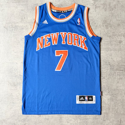 Adidas New York Knicks NBA Jersey Size XS Carmelo Anthony #7              -F21