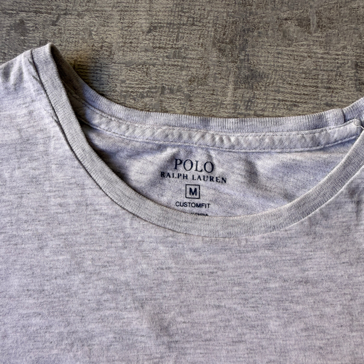 Polo Ralph Lauren Womens Grey T-Shirt Size M Short Sleeve Top          -D49