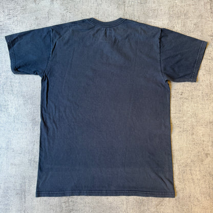 Hurley Mens Black Y2K Graphic T-Shirt Size L Mens Checkered Logo               -F52