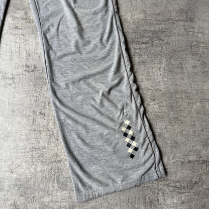Von Dutch Y2K Sweat Pants Size M Grey Elastic Waist NWT'S Deadstock             -C5