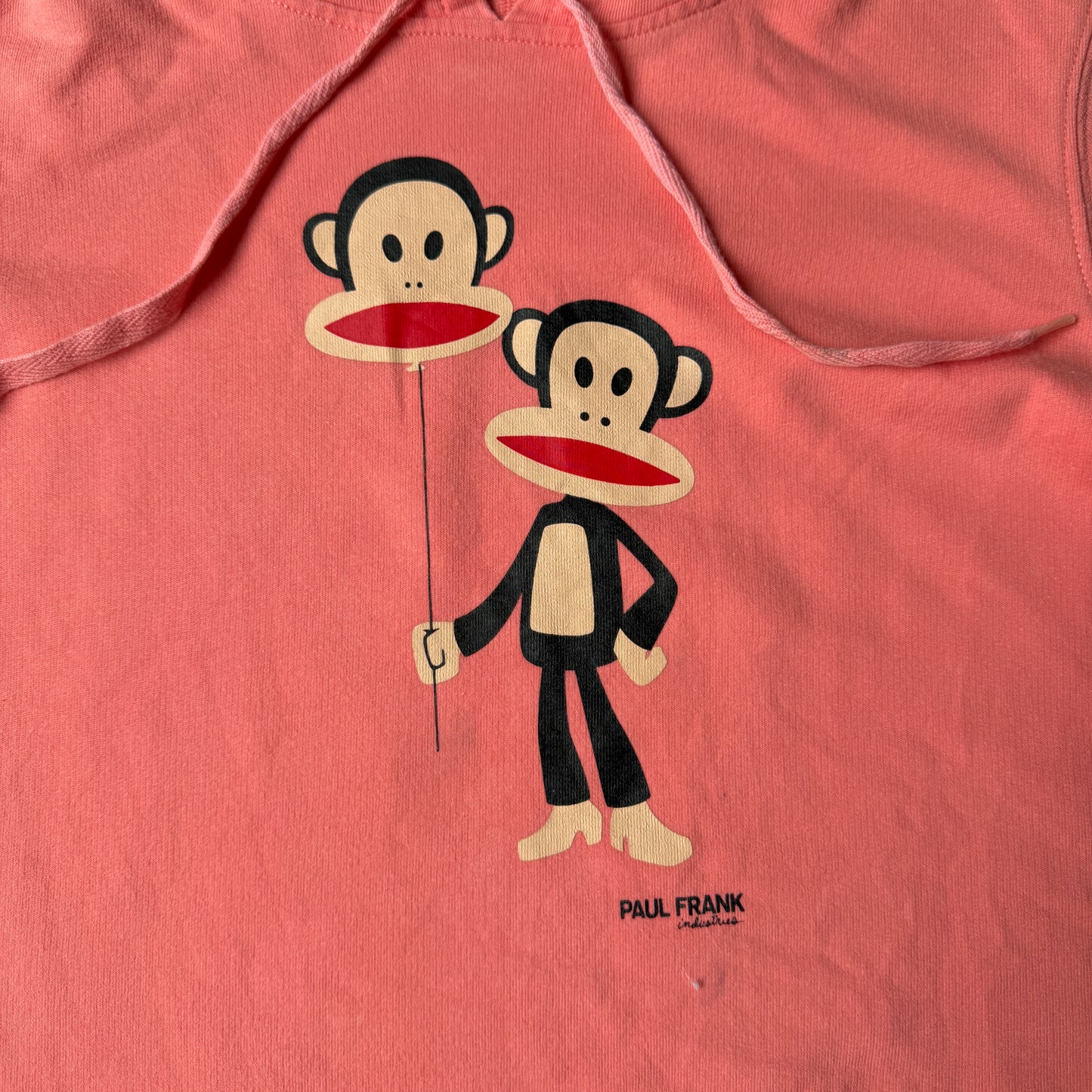 Paul Frank Y2K Pink Womens Hoodie Size S Graphic Jumper       -G30
