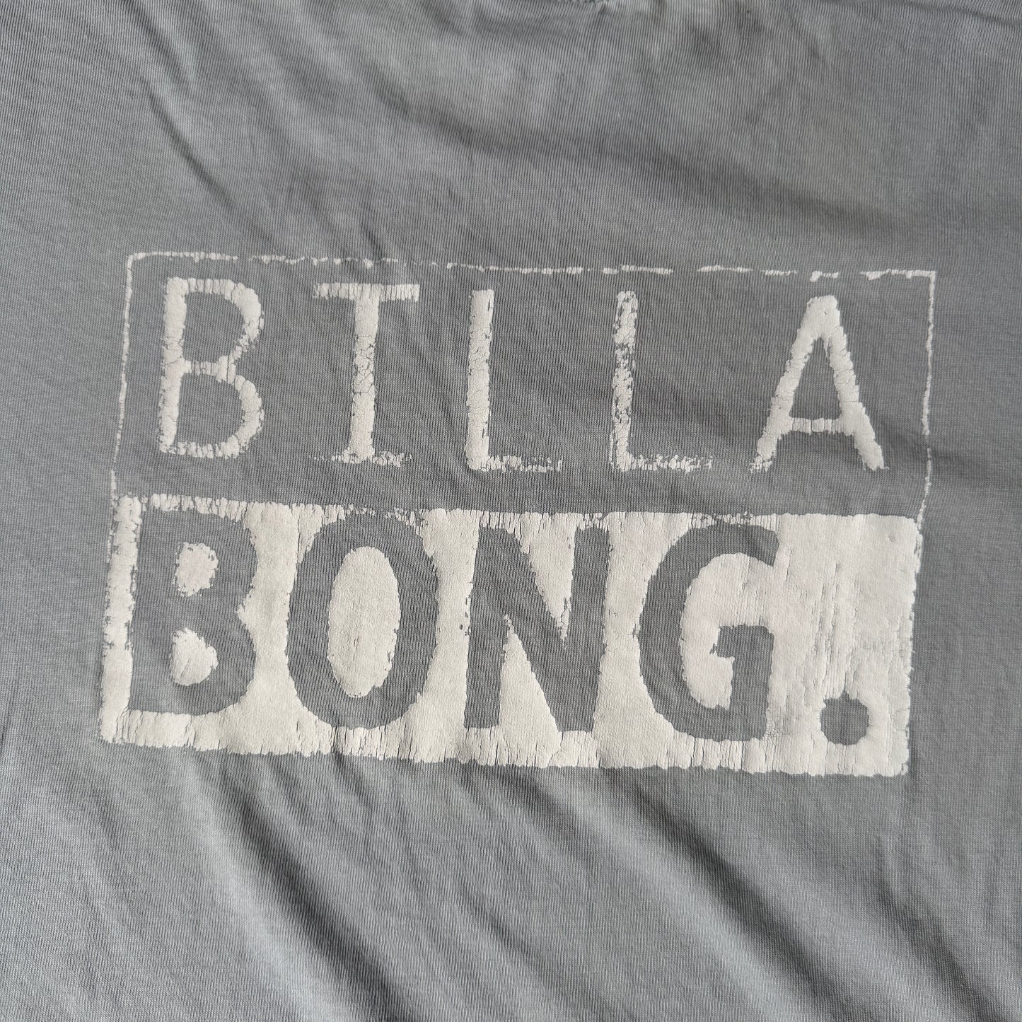 Billabong Vintage 90's Blue Graphic T-Shirt Size S Mens Oversized            -B9