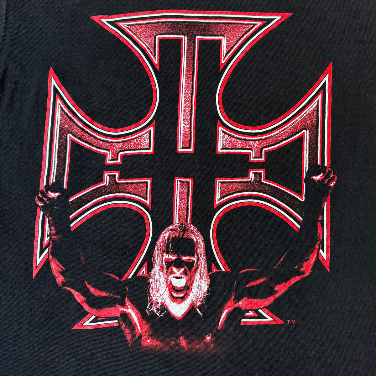 Vintage WWE “Screw The Rules” Triple H 2002 T-Shirt Size S Mens Wrestling Tee           -H46