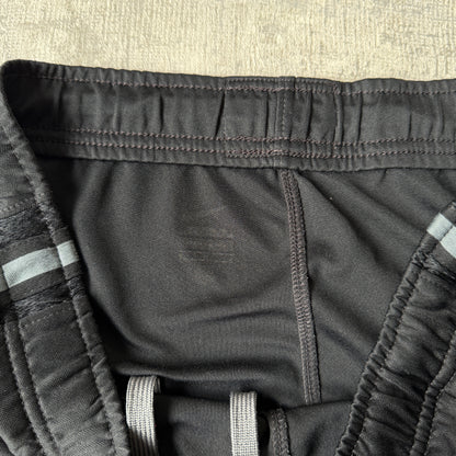 Nike Y2K Baggy Track Pants Size M Black/ Grey Pants Embroidered Logo                  -B38