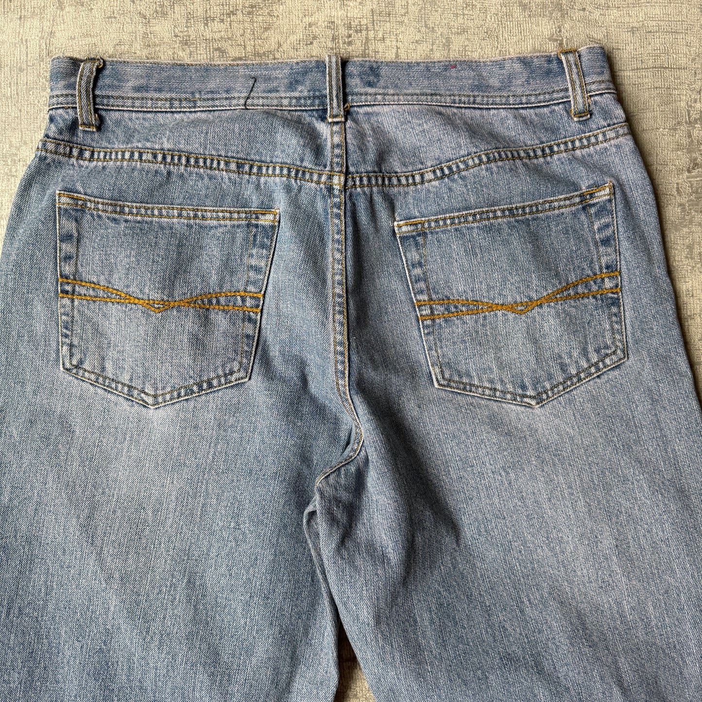 Urban Supply Y2K Mens Light Blue Jeans Size 34 Straight Leg            -G2