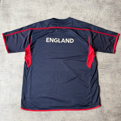 Vintage Umbro England Navy Away Football Jersey Size XXL Mens 2000s           -H7