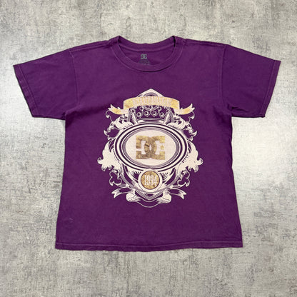 DC Skateboarding Y2K Womens Purple Graphic Tee Size M Womens
                -I40