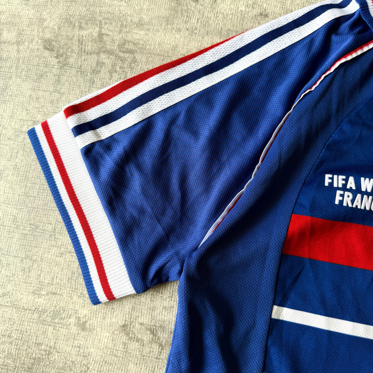 France 1998 Zidane Football Jersey Size S Mens Retro Remake              -B60