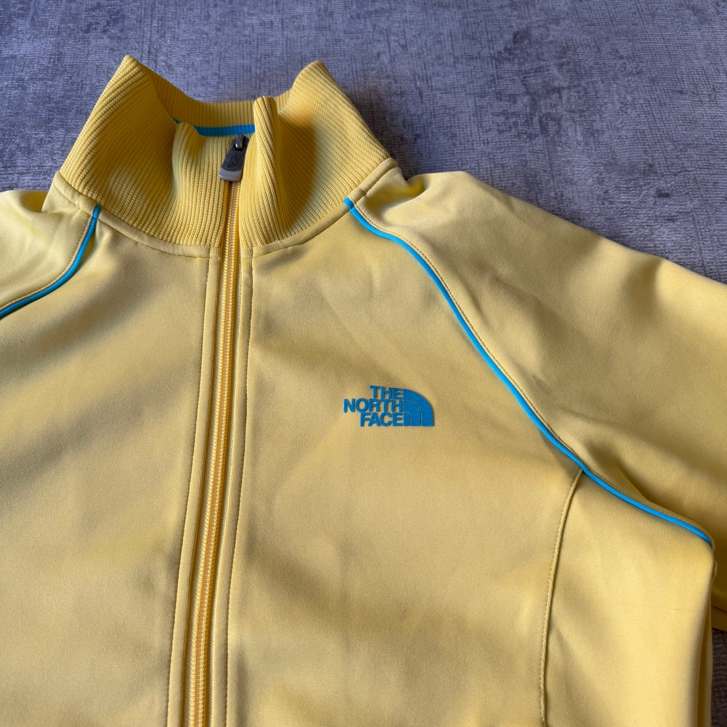 The North Face Womens Y2K Pastel Yellow Track Jacket Size XS                 -D30