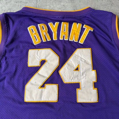 LA Lakers Kobe Bryant Starter NBA Jersey Fits Size XL Mens                   -E20