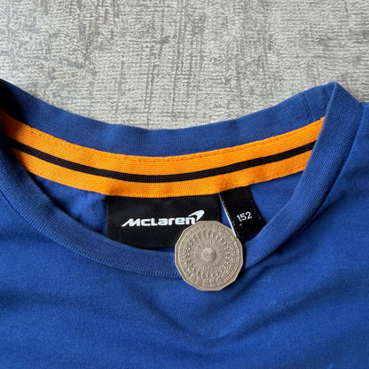 McLaren F1 Daniel Ricciardo Blue Baby Tee Fits Size XS-S Womens Top            -B28