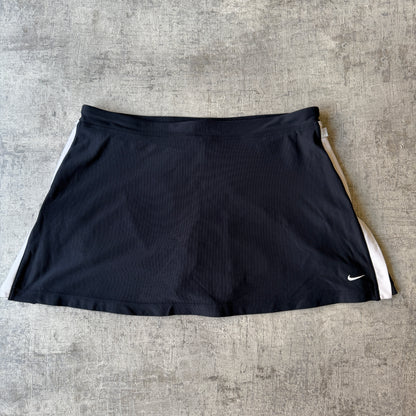Nike Y2K Micro Tennis Skort Size S Womens Low Waist Black              -B58