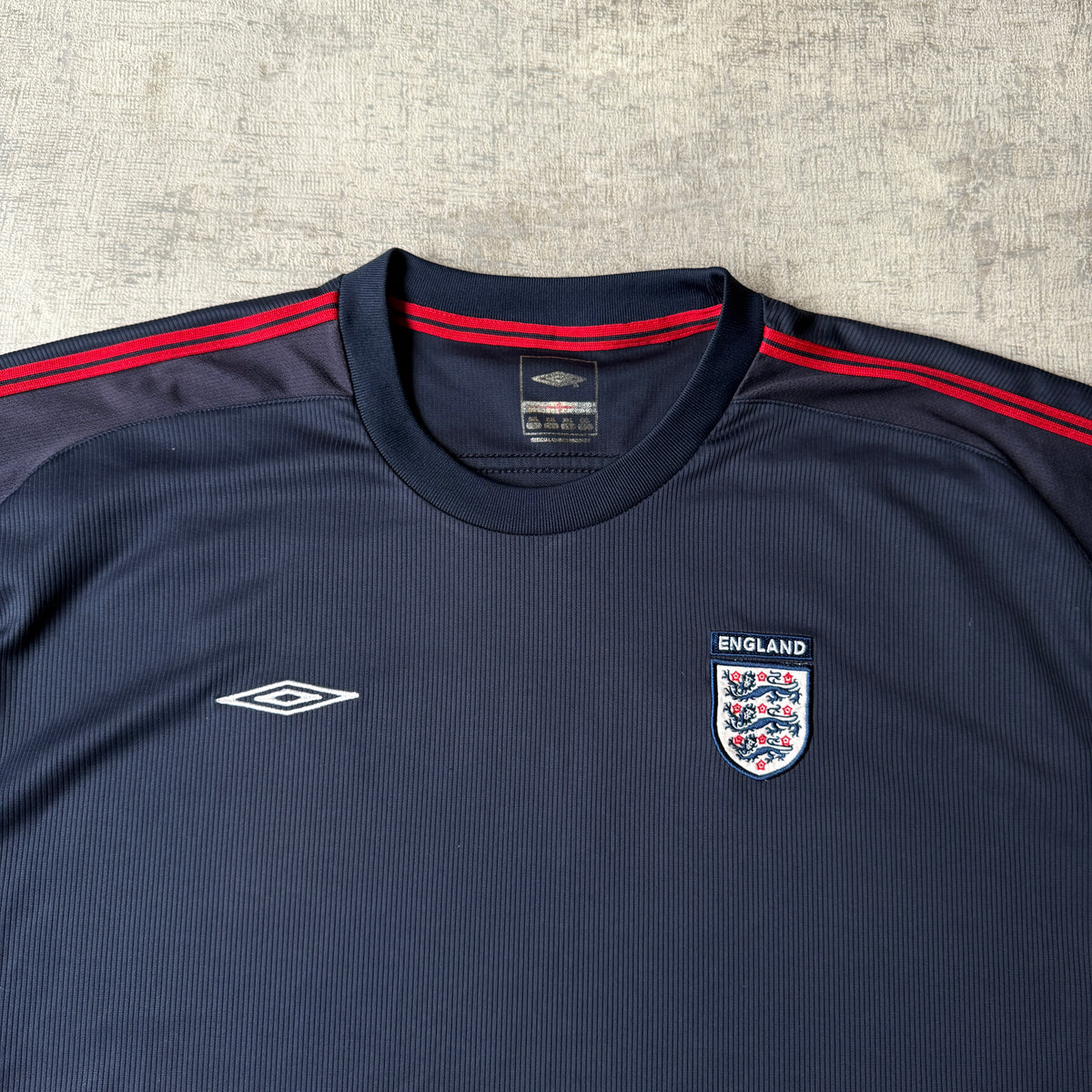 Vintage Umbro England Navy Away Football Jersey Size XXL Mens 2000s           -H7