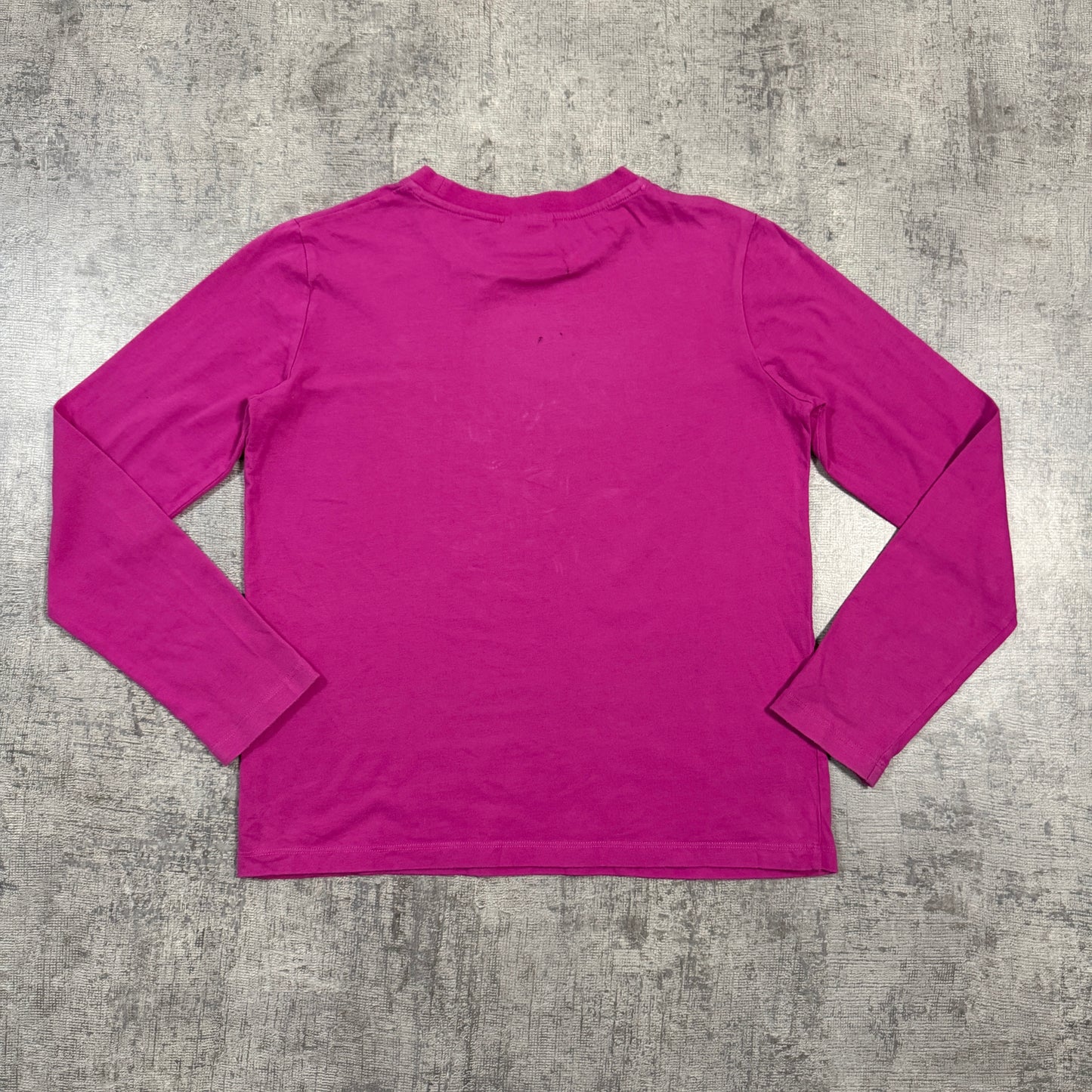 Barbie Pink Y2K Bejeweled Top Size Fits M-L Womens Long Sleeve          -I35