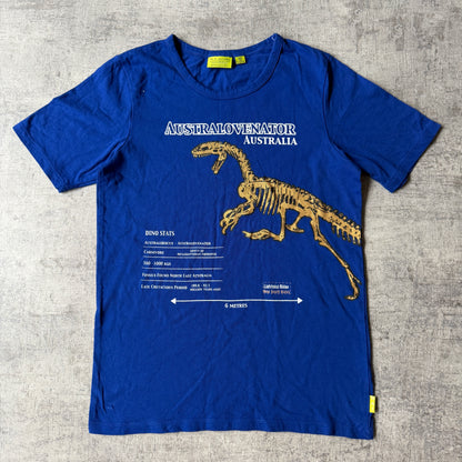 Vintage Womens Lightning Ridge Dinosaur Baby Tee Size 12Yrs Fits XS-S Womens          -F66