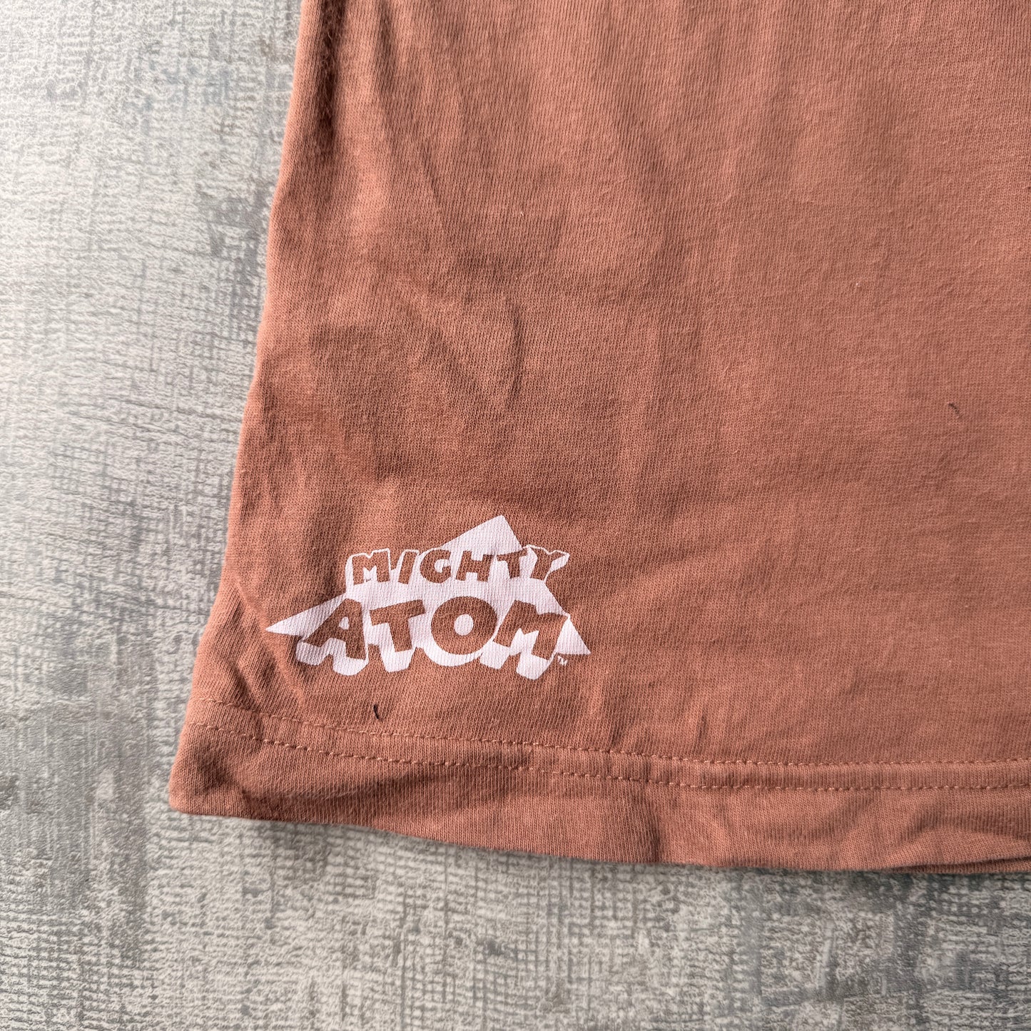 Astro Boy 2005 Michty Atom Brown AOP Graphic T-Shirt Size XXL Mens Boxy         -C49