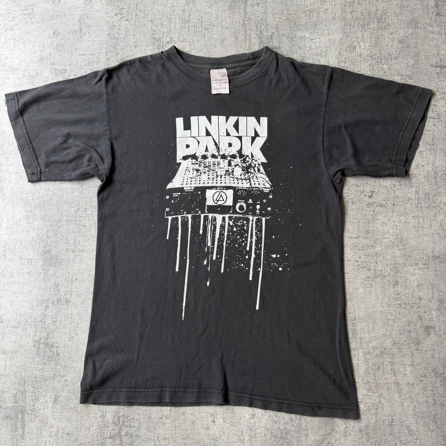Linkin Park 2007 Australia Tour Band T-Shirt Size M Mens                       -C50