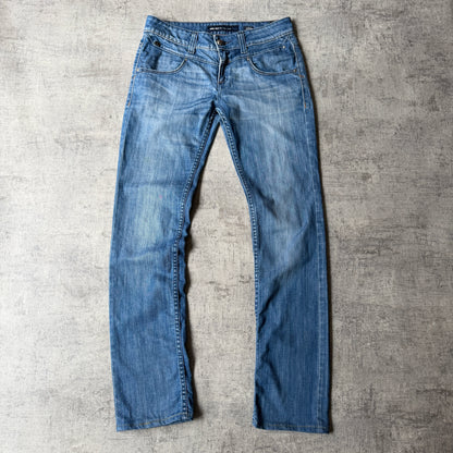 Miss Sixty Womens Y2K Low Rise Jeans Size 27 Blue Denim         -H12