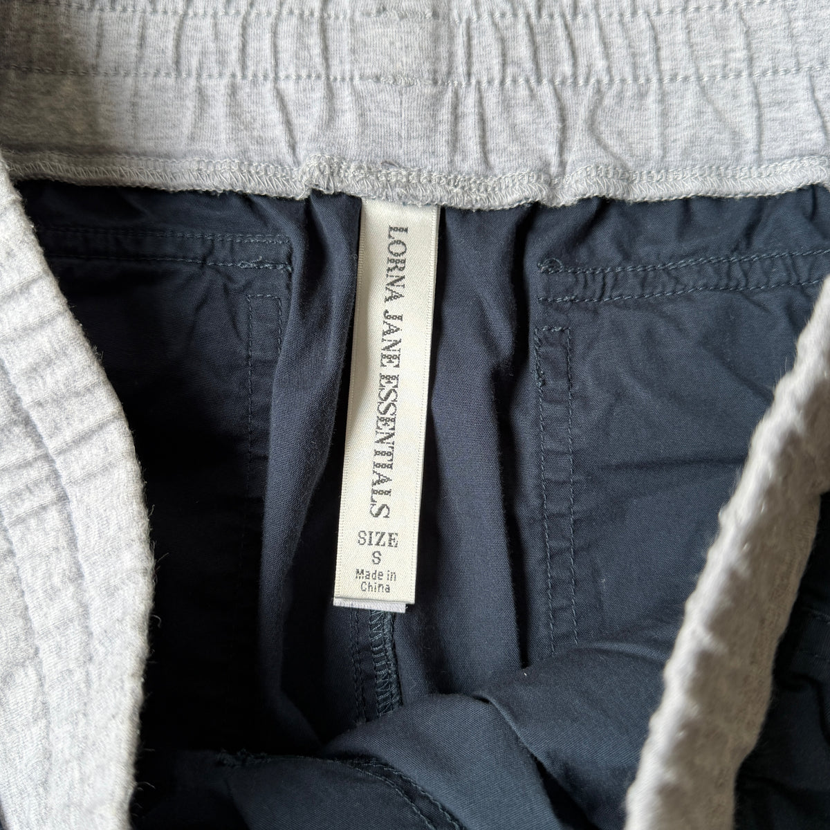 Lorna Jane Womens Baggy Track Pants Size S Navy Blue               -A51
