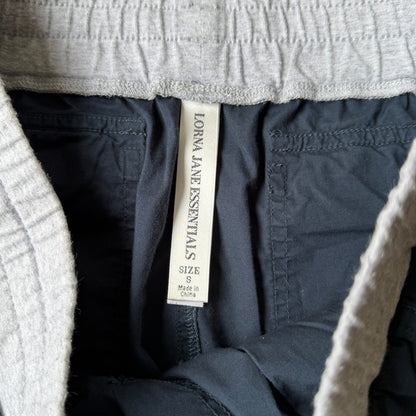 Lorna Jane Womens Baggy Track Pants Size S Navy Blue               -A51