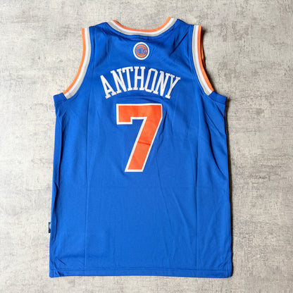 Adidas New York Knicks NBA Jersey Size XS Carmelo Anthony #7              -F21
