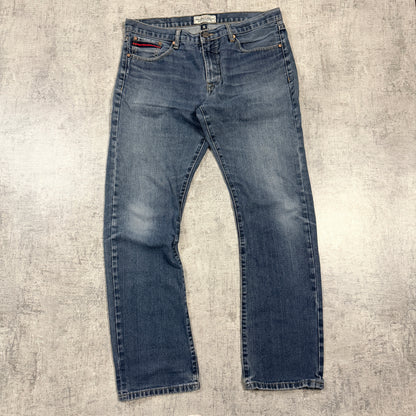 Beverley Hills Polo Club Vintage Jeans Size 36 Blue Washed Denim         -I11