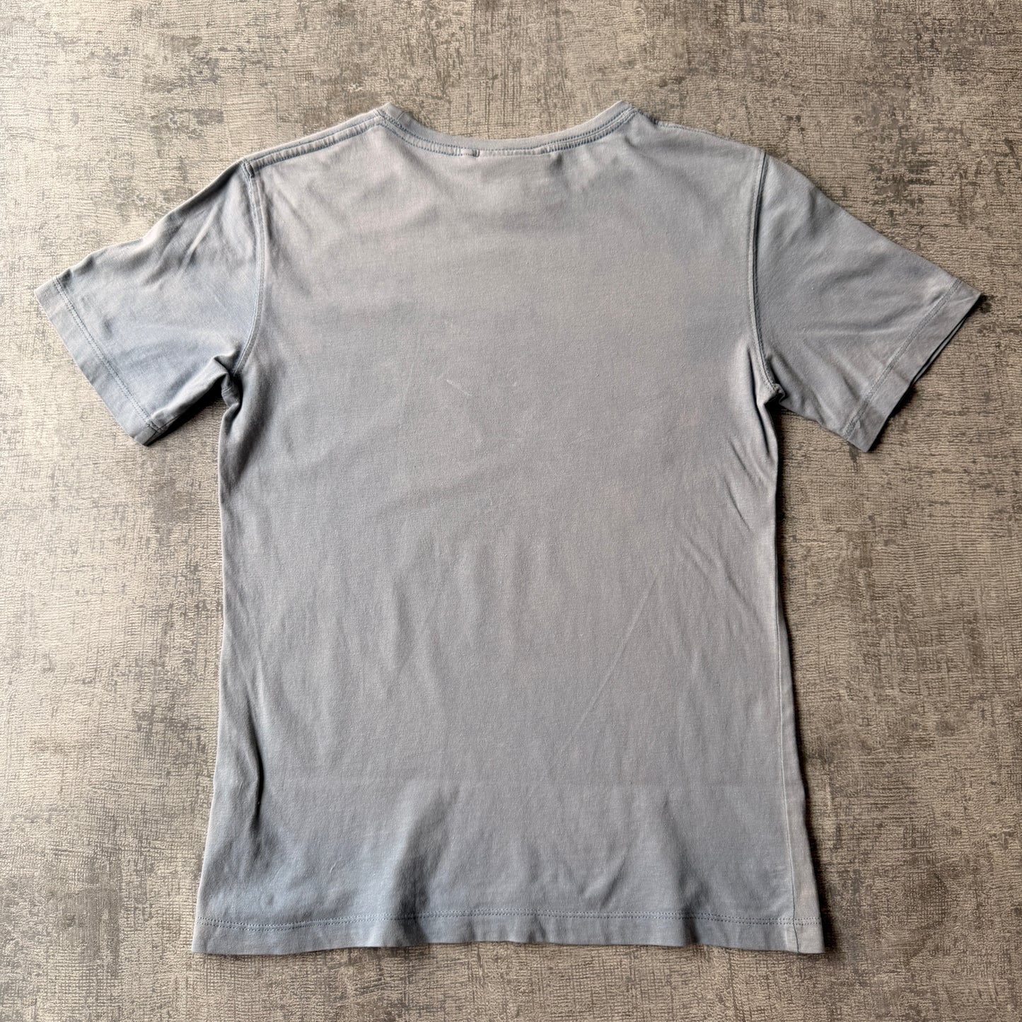 Bad Boy Grey Graphic Baby Tee Size 10y Fits XS Womens              -C37