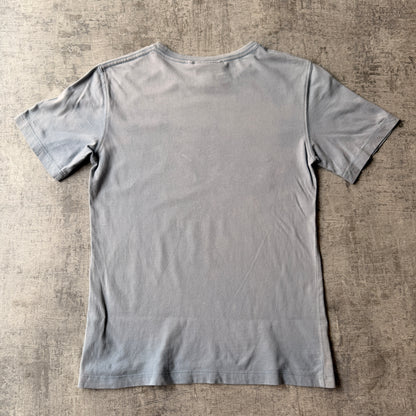 Bad Boy Grey Graphic Baby Tee Size 10y Fits XS Womens              -C37